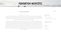 Desktop Screenshot of fondation-moveotec.com